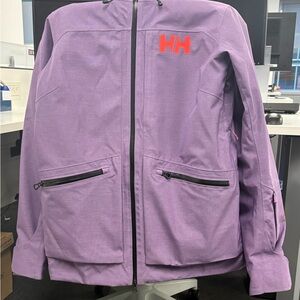 Helly Hansen Purple and Red Ski Jacket